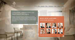 Desktop Screenshot of litigationboutique.com
